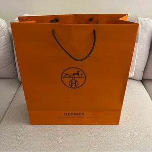 Large Hermes Shopping Bag